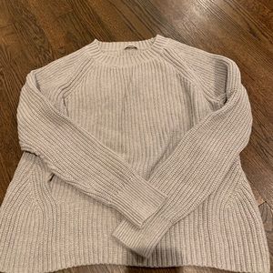 Chunky knit sweater